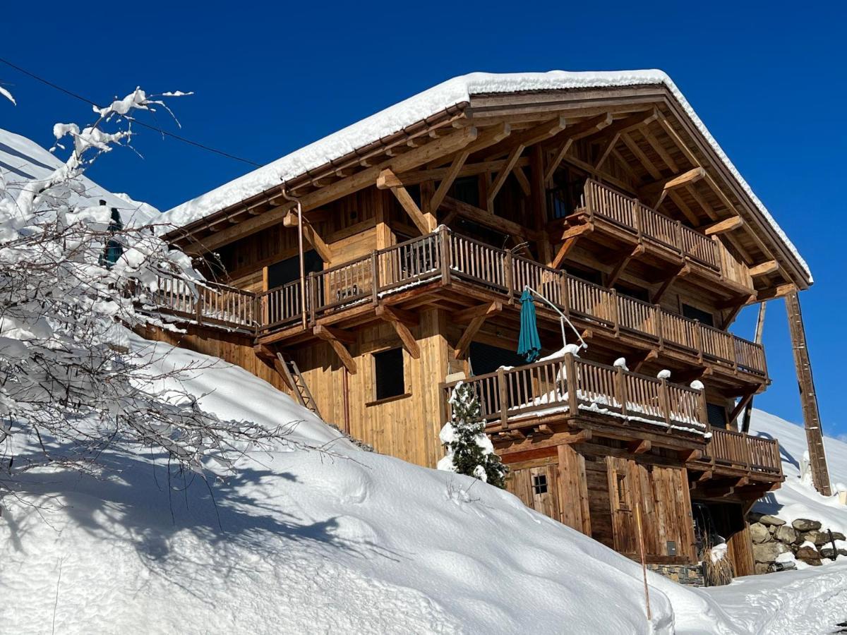 Appartement Haut Standing Areches Beaufort Bagian luar foto